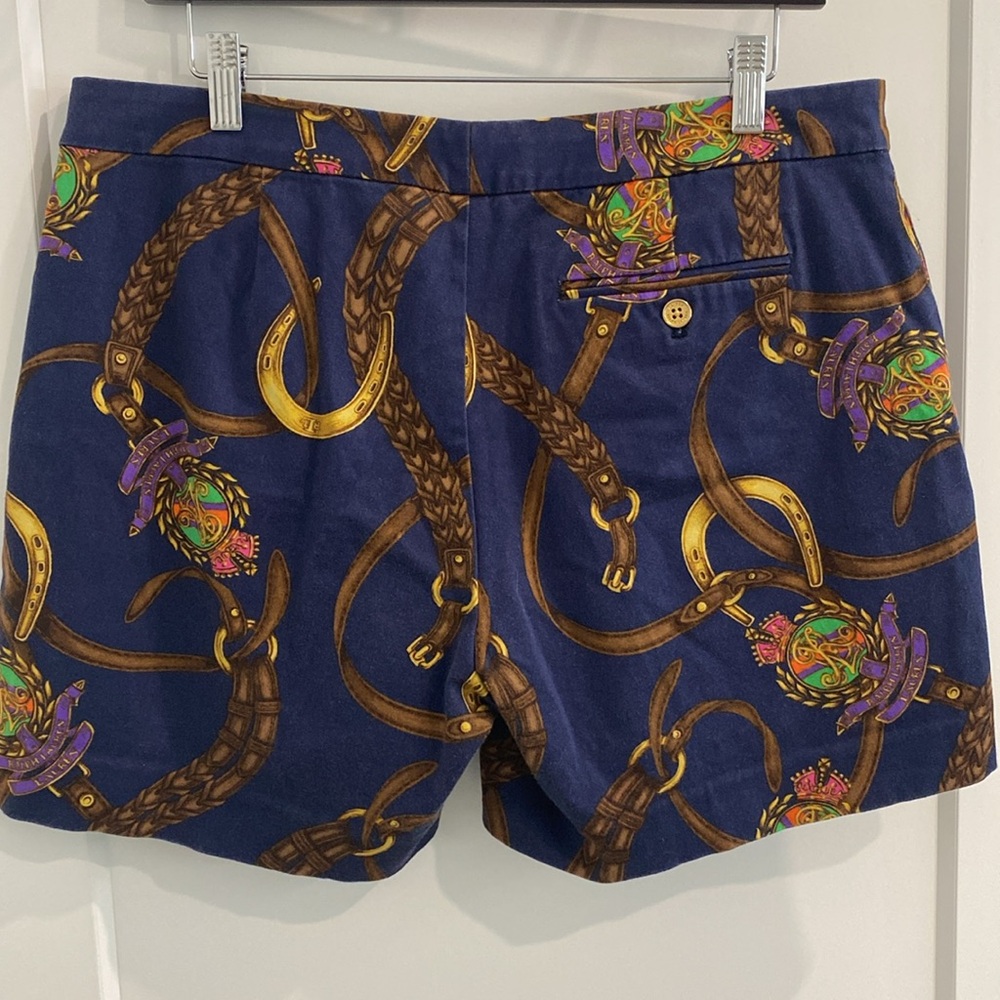 Ralph Lauren Equestrian Print Shorts - Picture 7 of 9